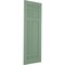 Ekena Millwork True Fit PVC San Juan Capistrano Mission Style Fixed Mount Shutters, Track Green, 12W x 44H, PR TFP001SJ12X044TG - alternate 9